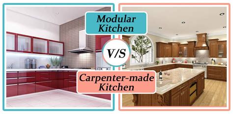 Choosing prefabricated over custom is a good starting point, but the savings don't have to stop there. Modular Kitchen vs Carpenter made | Woodworking furniture ...