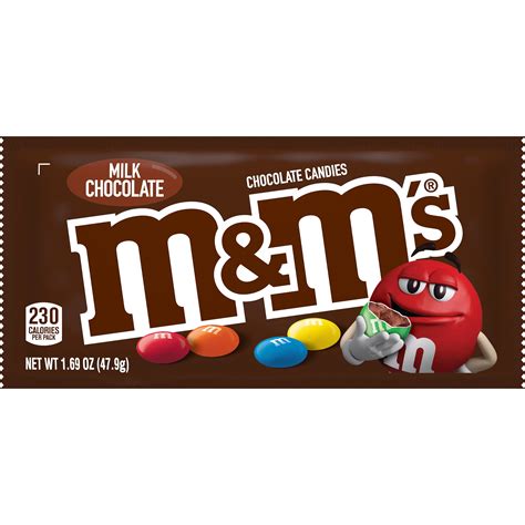 Buy Mandms Milk Chocolate Candy Full Size 169 Oz Bag Online At