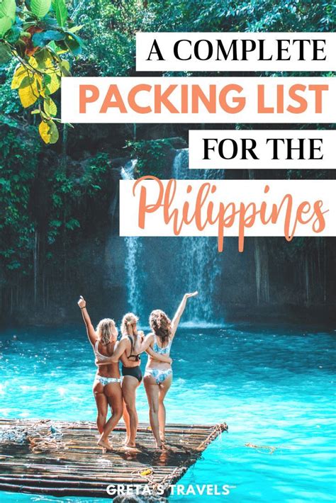Philippines Packing List Essentials You Don T Want To Forget Phillipines Travel Philippines