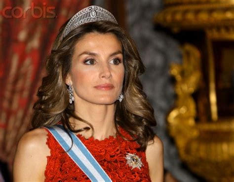 Princess Letizia Of Spainprussian Tiara Princesa Letizia Letizia