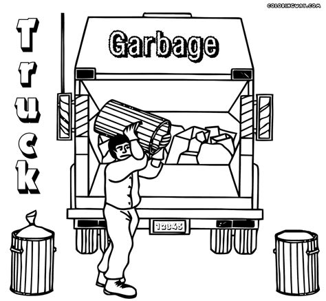 free printable trash truck coloring page for your inspirations best inspiration and ideas for you