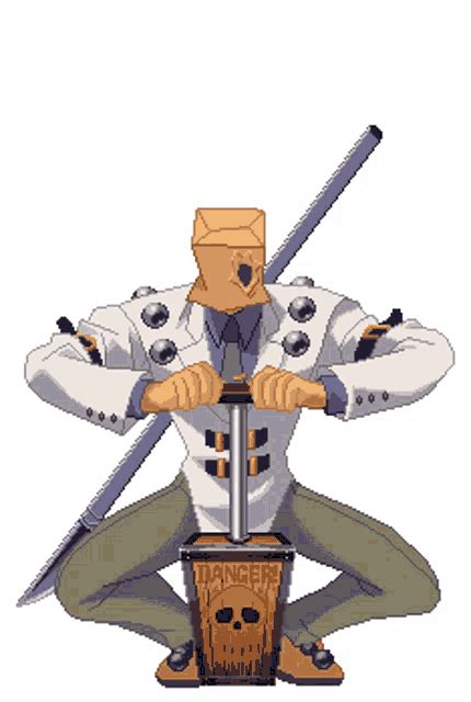 Guilty Gear Accent Core Sticker Guilty Gear Accent Core Faust Zbulo