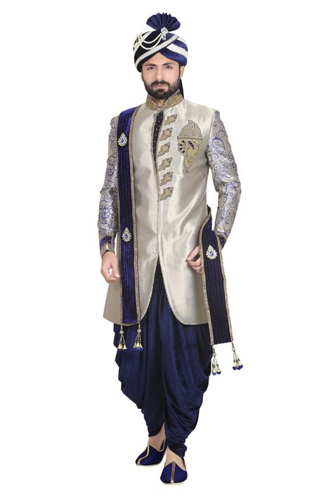 Muslim man wedding dress are simple white gowns, but they have evolved in ways unimaginable over the centuries. Special Indian Muslim wedding sherwani www.attirebazaar ...