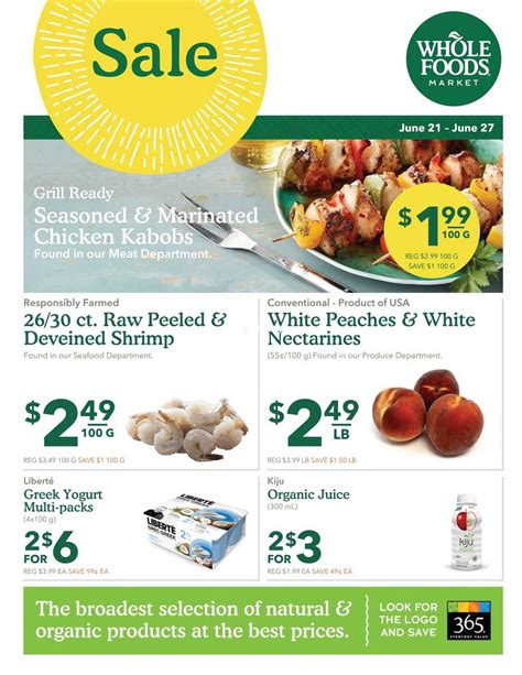 Whole Foods Market On Flyer June 21 To 27 Canada