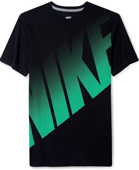 This T Shirt Shows The Brand Nike Very Clearly As It Is Printed With A Bright Colour Against A