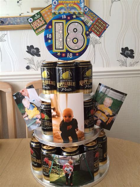 Beautiful gifts for the 18th birthday your son will definitely appreciate. 18th birthday cider cake I made for my son | 18th birthday gifts, 18th birthday present ideas ...