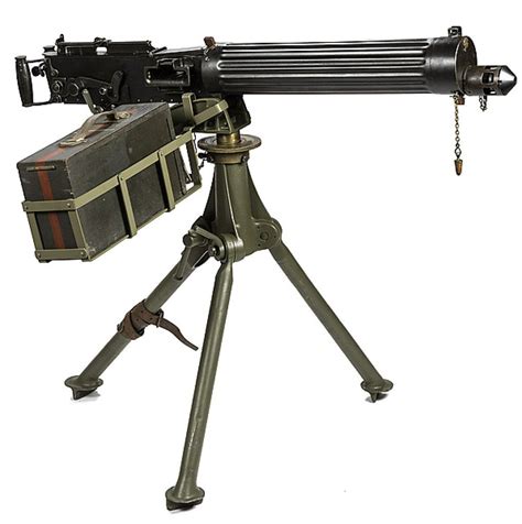 Vickers Mark I Water Cooled Machine Gun One Of Several Nifty Finds In