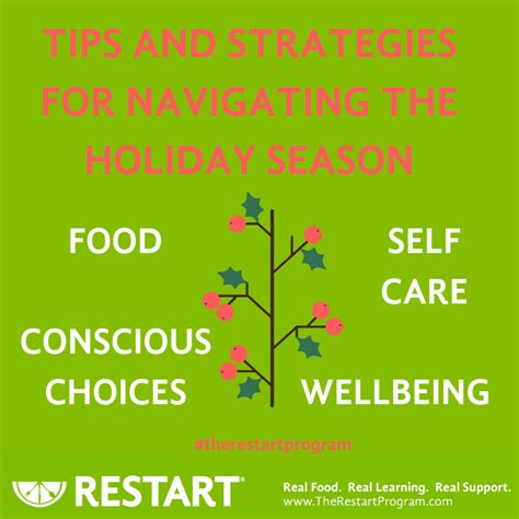 Tips For Navigating Holiday Celebrations The Restart Program