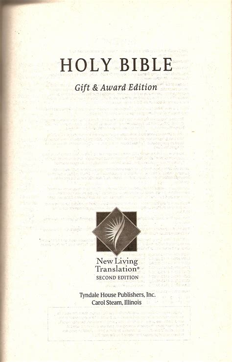 New Living Translation Nlt Internet Bible Catalog