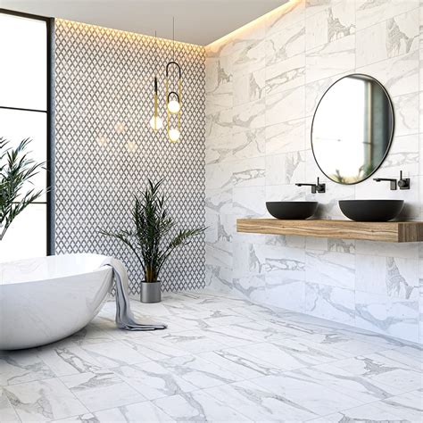 We promisingly deliver the lowest prices on natural stones and tiles; Bathroom Tile, Mosaics, Accessories | Calacatta Gold Royal Honed Marble | Marble Systems Inc.