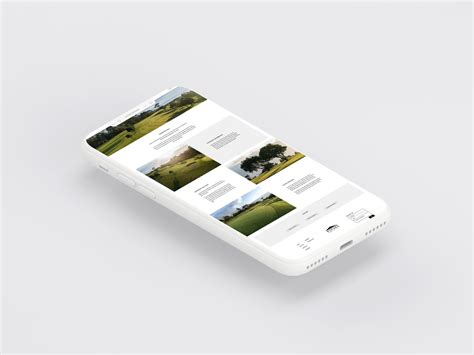 Pupuke Golf Club Website On Mobile By Skyrocket New Zealand On Dribbble