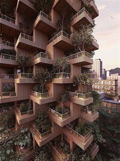Penda konzipiert ein Hochhaus aus Holz | Grüne architektur ...