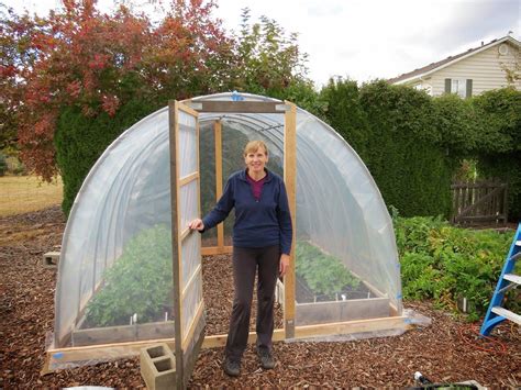 Learn How To Build A Simple Hoop House Aka Poly Tunnel For Year Round