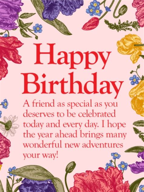 Best Happy Birthday Greetings To A Friend Quotes Yard