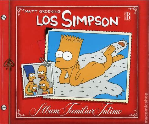 Los Simpson Album Familiar Intimo Hc Spanish 1991 Ediciones B