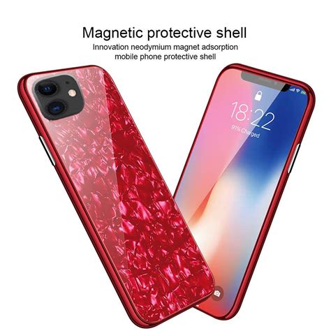Luxury Marble Tempered Glass Case Cover For Apple Iphone 11 Pro Max X