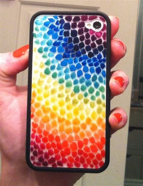 You can easily make a diy homemade phone case at home using materials including felt, silicone or hot glue. DIY iPhone case painted with nail polish by Abigail Owens ...