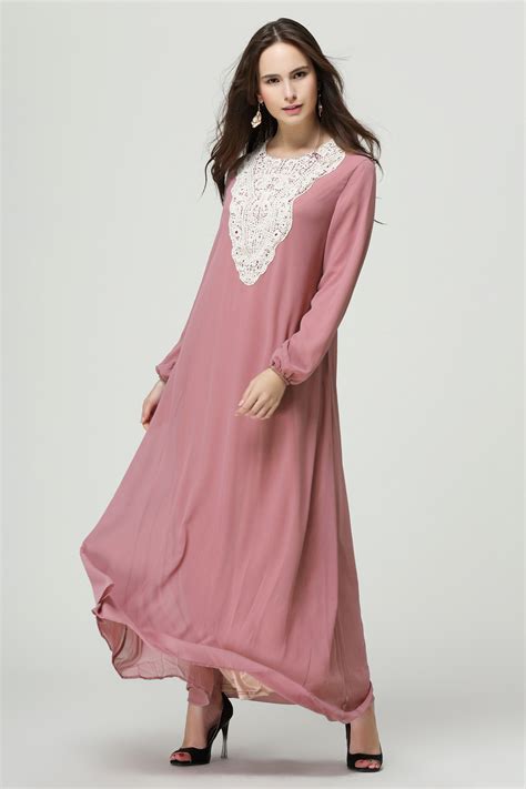 Hot Selling Islamic Women Wear Muslim Abaya Maxi Dress Ms002 Dresses