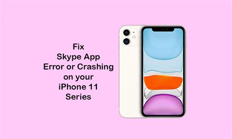 Saying iphone 11 is ahead of the pack when it comes to speed seems quite an understatement. How to fix Skype App Crashing or Login Issue on iPhone 11 ...