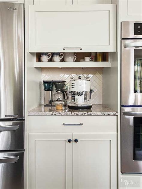 Coffee serving station idea using a farmhouse style sideboard. Coffee Station Ideas | Coffee station kitchen, Coffee ...