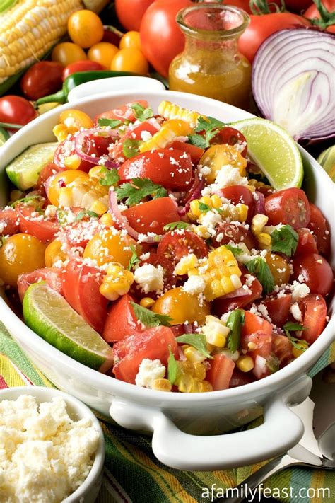 This Mexican Tomato And Corn Salad Is Loaded With Fresh Summer Flavors