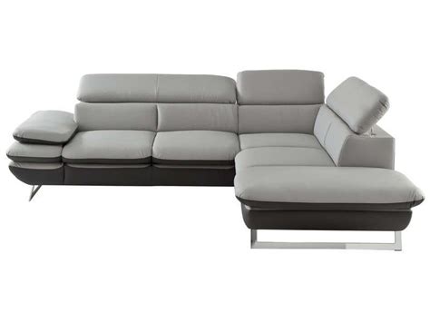 Ce sofa propose un design élégant des plus simples qui à l'avantage d'être intemporel et qui peut s'intégrer dans tous les styles de déco. Canapé d'angle fixe droit 5 places PRESTIGE pas cher ...