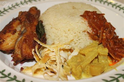 Terima order mengikut special request. Azie Kitchen: Nasi Lemak Dengan Ayam Goreng Berempah