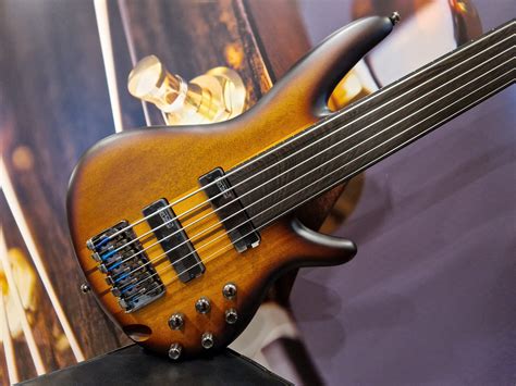 Ibanez Srf706 Bbf E Bass Fretless Portamento 6 String Brown Burst
