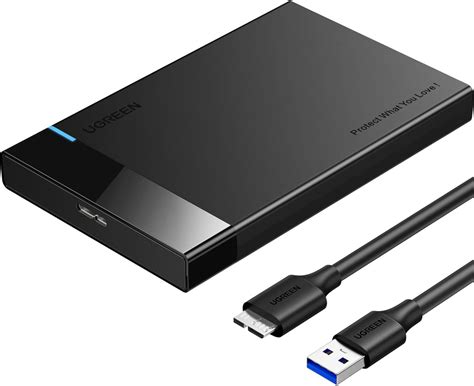 UGREEN Hårddiskhölje Tums SATA III II I För Hårddisk SSD mm mm TB Max Gbps SATA