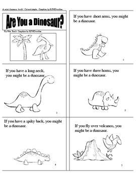 Free+Printable+Dinosaur+Mini+Books | Dinosaur books for kids, Mini