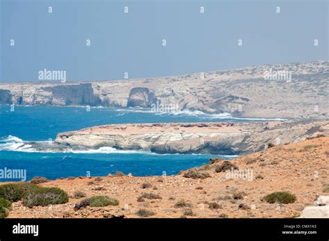 Latrun Libya View Of The Libyan Mediterranean Sea And The