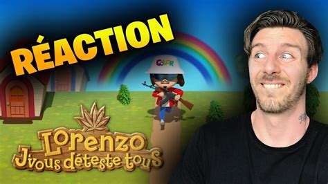 Lorenzo Je Vous Déteste Tous Clip Officiel Reaction Youtube