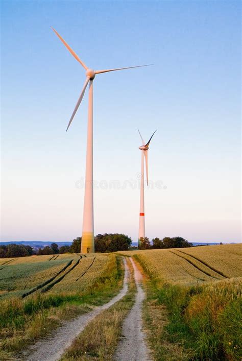 Trails To Windmills Stock Photos Free And Royalty Free Stock Photos