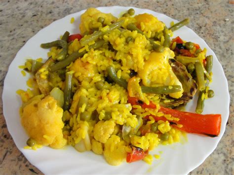 Con Gusto en la Cocina: Arroz y verduras con bacalao