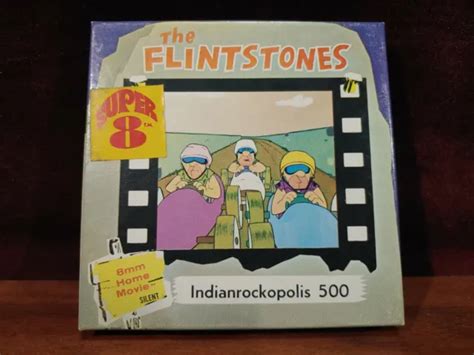 Vintage 1963 Super 8 Film The Flintstones Fred Instead Hanna
