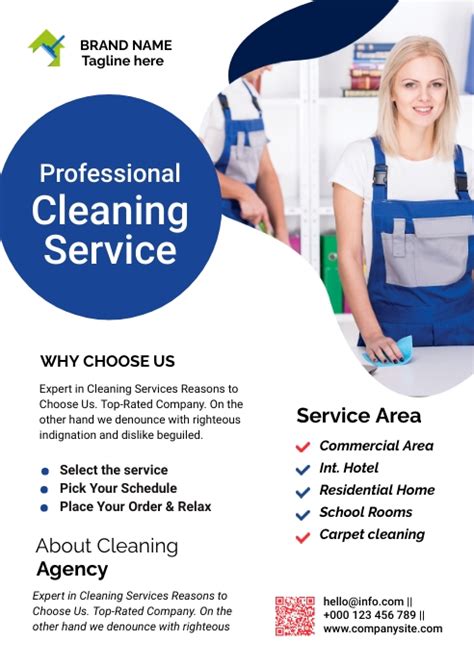Cleaning Services Flyer Template Postermywall
