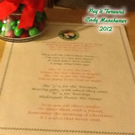 M Christmas poem | Christmas poems, Christmas crafts, Crafts