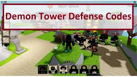 You can use the coins from our demon tower defense codes list to purchase additional demon units so you can progress in the levels and protect your. Roblox Demon Tower Defense Codes 2021 - All Working Code ...