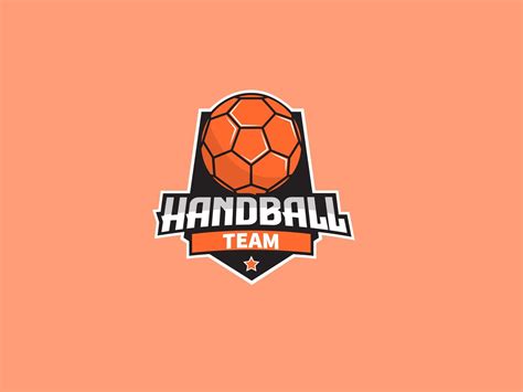Handball logo concept by Kovács Evelin Insignias Ilustraciones