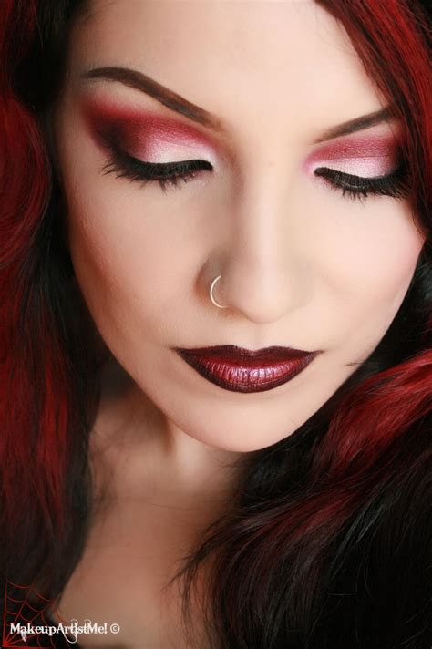 Daring Red Eyeshadow Makeup Tutorial