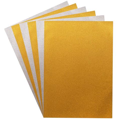 Gold And Silver A4 Glitter Card 250gsm Baker Ross