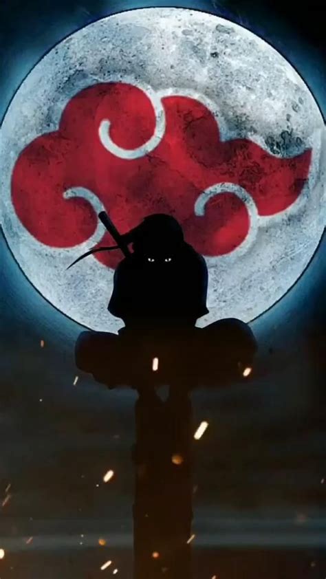 Wallpaper Mangekyou Sharingan Itachi