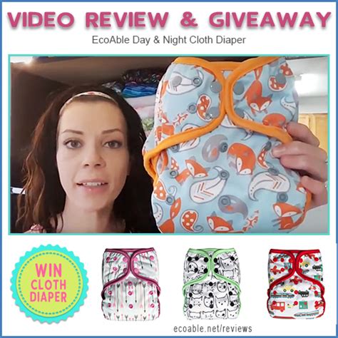 Video Review Ecoable Day And Night Cloth Diaper By Jess Is Blessed Ecoable