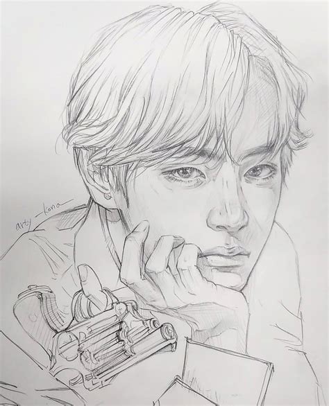 23 Bts Drawing Ideas Bts Drawings Kpop Drawings Bts Fanart Porn Sex