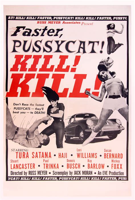 Faster Pussycat Kill Kill 1965 One Sheet Poster Style B Walterfilm