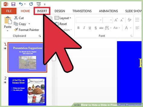 How To Hide A Slide In Powerpoint Presentation 9 Steps