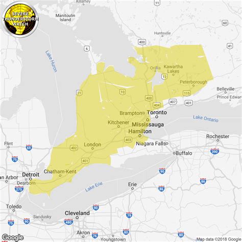 Severe Thunderstorm Watch Continued