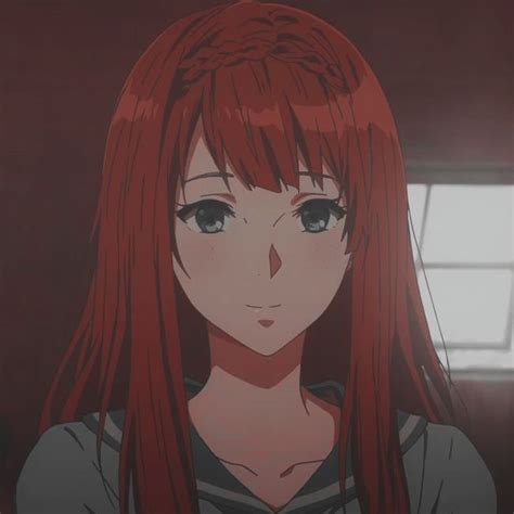 Red Hair Green Eyes Girl Anime Green Hair Girls With Red Hair Chica Anime Manga Kawaii Anime