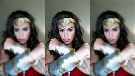 Watch This Man Transform Into Wonder Woman Before Your Very Eyes Mashable
