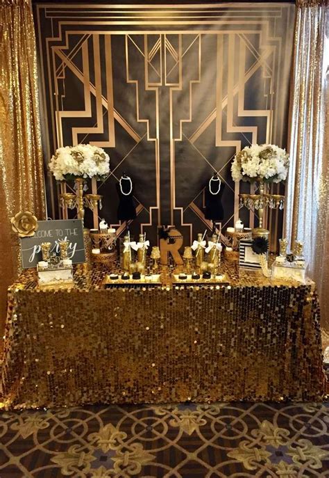 Great Gatsby Birthday Party Ideas Photo 2 Of 22 Catch My Party